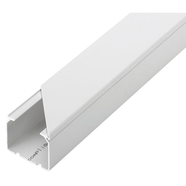 12-tlg. Kabelkanal-Set In Weiß – 4,8 M Zum Verstecken Von Kabeln